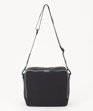 YUSHI Square - SHOULDER ショルダーバッグ【撥水/ナイロン/軽量】 ブラック