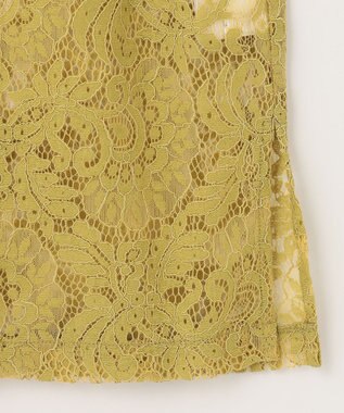 Feroux ヴィンテージレース ブラウス イエロー系