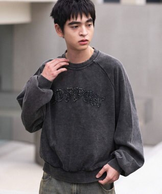  ショートグラフィックプルオーバー