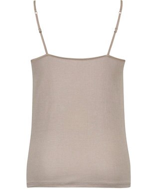 Wing キャミソール 【ブラがひびきにくいリブインナー】 ブラがちら見えしにくい 肌側綿100%(身生地部) 吸汗速乾性(身生地部) EL1010 ウイング／ワコール ブラウン