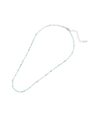 AMERICAN HOLIC カラービーズネックレス Green