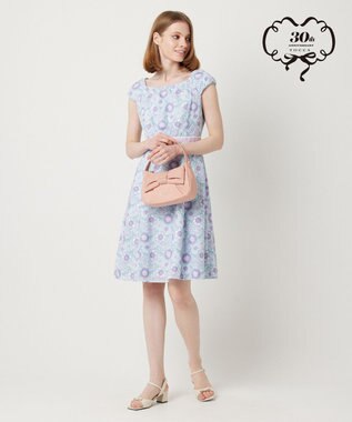 TOCCA 【Archive Collection】【消臭・洗える】GERANIUM ドレス ラベンダー系