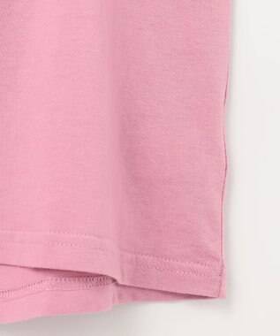 ANY KIDS 接触冷感 しろくま オフショルダー Tシャツ ピンク×パフューム