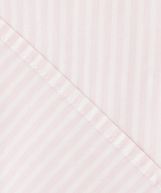 23区 L 【洗える】CANCLINI ベーシック シャツ ピンクストライプ