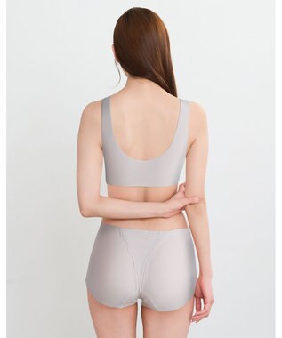 WACOAL 【GOCOCi ゴコチ】 ノンワイヤーブラ まるでつけていないような着ごこち 上向きで立体的なバストシルエット ブラトップ ハーフトップ レディース CGG536 /ワコール グレー