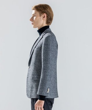 JOSEPH HOMME 【新素材】ブレンテッドライトツイード　ジャケット ライトグレー系