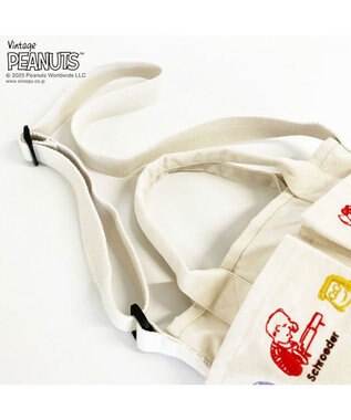 ROOTOTE 8422【スヌーピー】IP.ベビールー.ポケッツ.ピーナッツ-0C 01：アイボリー