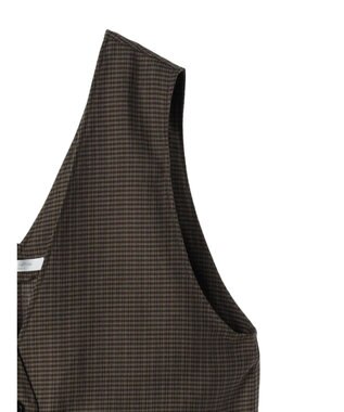 Green Parks ジレにもなる２ｗａｙＶネックジャンスカ Check