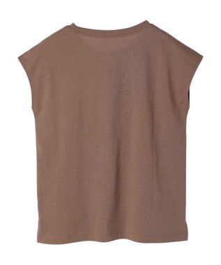 Green Parks フラワーフォトコンパクトプルオーバー Beige