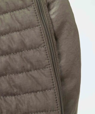 TOPKAPI 【TREASURE TOPKAPI】ナイロン キルティング アシンメトリー リュック グレー