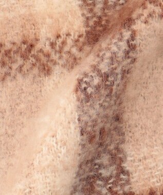 Feroux 【古畑星夏さん着用】チェック ストール ベージュ系2