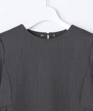 Feroux 【先行予約】2WAYレースカラー美シルエット セットアップ グレー系