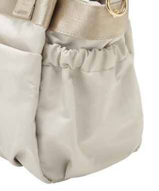 Green Parks ａｎｄｍｉｋｋａ．２ＷＡＹベルトトートバッグ Light Beige