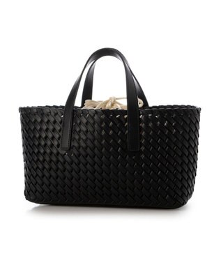 UNBILLION カシュカシュ cachecache / コードかがり横長トートバッグ