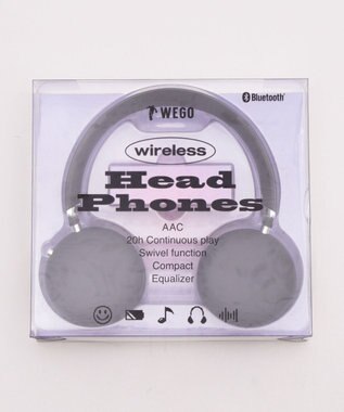 WEGO ワイヤレスヘッドホン ブラック