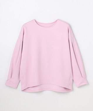 ANY L タックスリーブプルオーバー ピンク