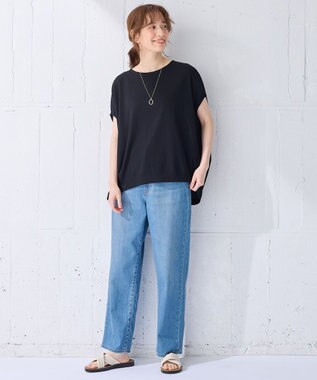 ANY ワッフルプルオーバー ブラック