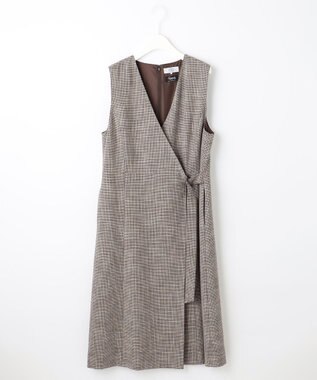 洗える】RIOPERE MIXチェック ジャンパースカート / J.PRESS LADIES L  