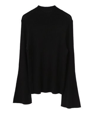 earth music&ecology フレアスリーブプルオーバー Black