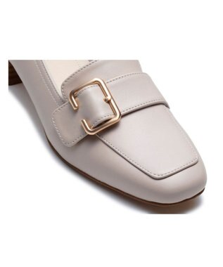 REGAL FOOT COMMUNITY 【リーガルレディース】F91Q バックル付きモカパンプス パンプス アイボリー