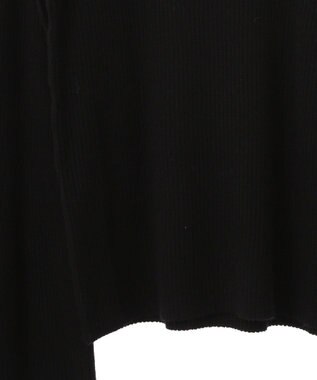 earth music&ecology フレアスリーブプルオーバー Black