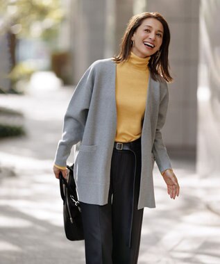 UNFILO beauty warm ワイドパンツ ブラック