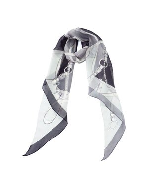 Marca ＜洗えるシルク＞【Marcaオリジナル】フローイングベルト剣先 ウォッシャブル シルクローン 剣先ストール