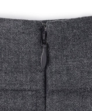 BEIGE， 【VERY NaVY12月号掲載】TERNES / 2タックウールスカート Md.Gray