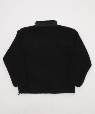 WEGO 【2025年秋冬新作アイテム/ユニセックス着用ITEM/SMLサイズ展開】ボアブルゾン ブラック