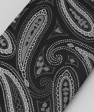 GOTAIRIKU GOTAIRIKU別注【日本製】シルク ネクタイ_ペイズリー ブラック系4