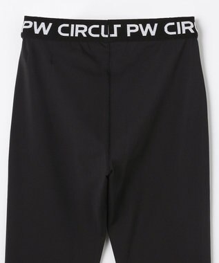 PW CIRCULUS 【WOMEN】裏起毛レギンスパンツ ゴルフウェア レディース ブラック系