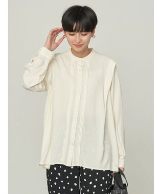 AMERICAN HOLIC サラックールタック使いブラウス Ivory
