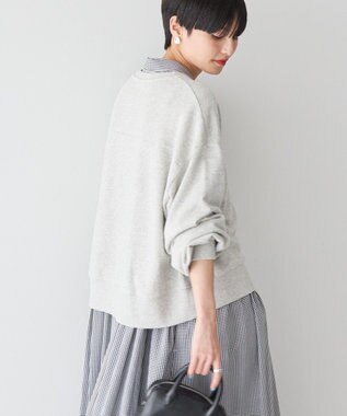 AMERICAN HOLIC ＥＶＡＮＳＴＯＮ　ミニ裏毛プルオーバー Light Gray Mixture