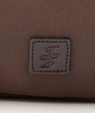 自由区 パンチングレース トート ダークブラウン