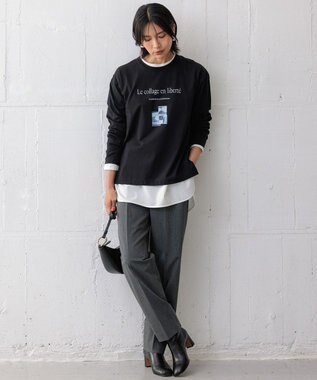 23区 ショート ヒール ブーツ ブラック系