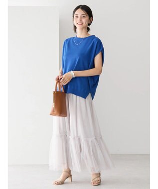 AMERICAN HOLIC ノースリーブニットプルオーバー Blue