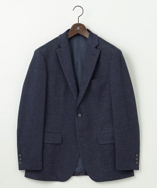 JOSEPH ABBOUD 【ストレッチ/多機能レジャージャケット】ツィーディージャージー ジャケット ネイビー系