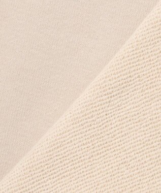 NAVE 【Nave  洗える】裏毛 クロップドパーカー アイボリー系