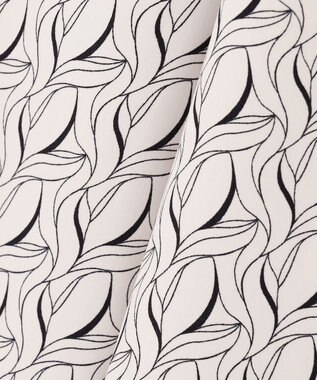 UNFILO プリントイージーパンツ エクリュ