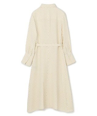 JOSEPH アルコーブプリント　ドレス Pale Olive/Ivory