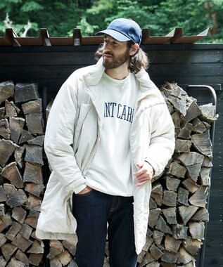 SHARE PARK MENS 【UNISEX】蓄熱中綿モンスターロングコート（L・XLサイズ） オフホワイト