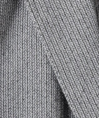 JOSEPH ABBOUD 【JAPANファブリック/清涼/軽量】和紙ラッセルジャージー ジャケット ライトグレー系