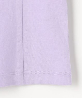 組曲 KIDS 【110-140㎝】 フルールフリルTシャツ ラベンダー