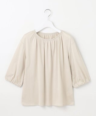 J.PRESS LADIES L シールズトリコットライト カットソー グレージュ系