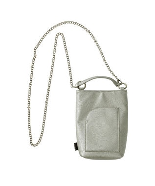 ROOTOTE 0662【直営店限定:ミニショルダー】ベビールー.クリスタル.ストーン-A 02：シルバー