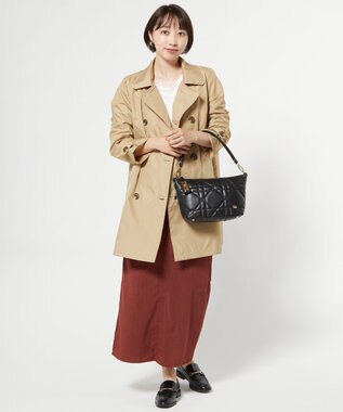 LA BAGAGERIE シープキルティング　2WAYショルダー ブラック