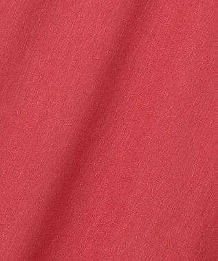 J.PRESS LADIES L 【WEB限定・人気素材・セットアップ対応】セルロースリネンストレッチ ワイドストレート パンツ 【WEB限定】スカーレット系