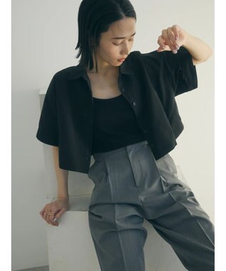 Green Parks armonia．ＳＥＴ２点　シャツワンピース Black