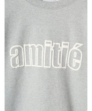 AMERICAN HOLIC 発泡ロゴポンチプルオーバー Light Gray Mixture