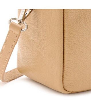 MioFIRANO ボックス本革ハンドバッグ 2WAY　fiLEAT フィリート BEIGE